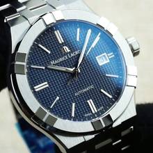 Maurice Lacroix AIKON Automatic 42mm Blue NEW FULL SET