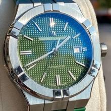 Maurice Lacroix AIKON Automatic Green Dial Stainless Men's Watch NEW FULL SET