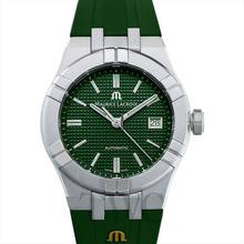 Maurice Lacroix AIKON Green Dial Automatic Watch NEW FULL SET
