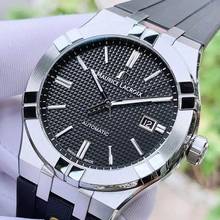 Maurice Lacroix AIKON Automatic Black Dial Stainless Men's Watch NEW FULL SET