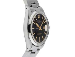 Thumbnail von Rolex Oyster Perpetual Date Ref.1500 1975 Box&Beschreibung sehr gut Vintage Oyster Perpetual Date open 6/9