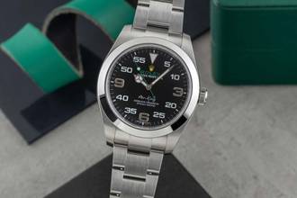  Rolex Air King Automatik Stahl Herrenuhr Oyster Perpetual Ref. 116900 B&P 2020 