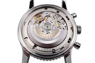 Thumbnail von Breitling Navitimer 1 B01 Chronograph 46 Blue Dial Automatic Stainless Steel Ref. AB0127