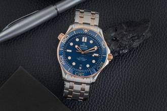 Thumbnail von Omega Seamaster Diver 300 M Steel Gold Automatic Ref. 210.20.42.20.03.002 B&P 2022