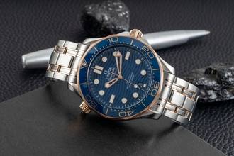Thumbnail von Omega Seamaster Diver 300 M Steel Gold Automatic Ref. 210.20.42.20.03.002 B&P 2022