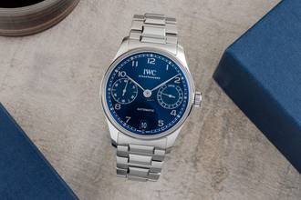 Thumbnail von IWC Portugieser Automatic 42 7 Days Steel Automatic Men's Watch Ref. IW501704