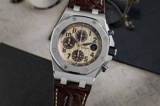 Thumbnail von Audemars Piguet Royal Oak Offshore Chronograph Steel Automatic Ref. 26470ST.OO.A801CR.01 B&P 2015