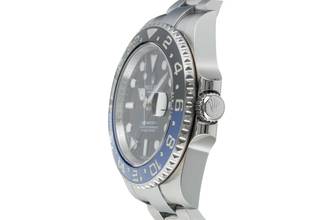 Thumbnail von Rolex GMT-Master II Batman stainless steel automatic Ref. 116710BLNR B&P 2013
