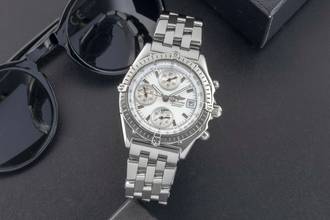 Thumbnail von Breitling Chronomat GT Chronograph Steel Automatic Men's Watch Ref. A13050.1