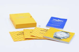 Thumbnail von Breitling Chronomat Evolution Chronograph Steel/Gold Automatic Ref B13356 Papers