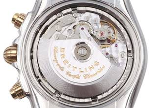 Thumbnail von Breitling Chronomat Evolution Chronograph Steel/Gold Automatic Ref B13356 Papers