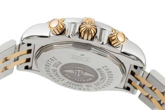 Thumbnail von Breitling Chronomat Evolution Chronograph Steel/Gold Automatic Ref B13356 Papers