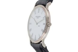 Thumbnail von Patek Philippe Calatrava 18k (0.750) white gold manual wind men's watch Ref. 3520/D
