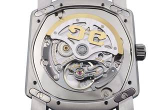 Thumbnail von Glashütte Original Senator Karrée Steel Automatic Men's Watch Ref. 39-45-04-04-04 B&P 2003