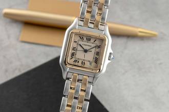 Cartier Panthère Lady Steel / Gold Date Ladies' Watch Ref. 83083242 Box