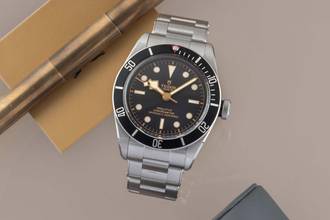 Tudor Black Bay 41 stainless steel automatic men's watch Ref. 79230N B&P 2020