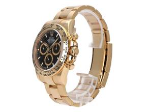 Rolex Daytona Cosmograph Daytona yellow gold ref. 126508 black