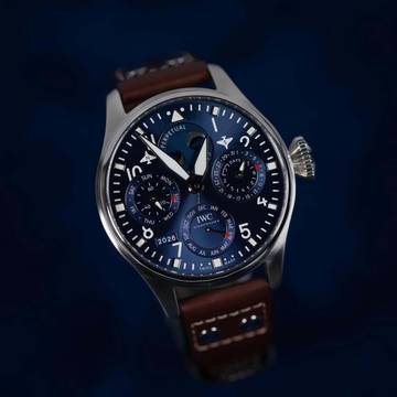  IWC Große Fliegeruhr Big Pilot Perpetual Calendar Full Set Open Undated Warranty Card 