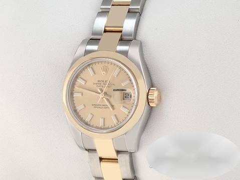  Rolex Lady-Datejust 179163 Edelstahl Gelbgold 750 Automatik Stahl Stainless Steel 18kt Yellow Gold Damen Oyster-band Chronometer 