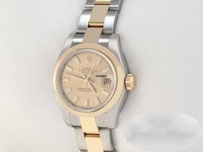 Thumbnail von Rolex Lady-Datejust 179163 Edelstahl Gelbgold 750 Automatik Stahl Stainless Steel 18kt Yellow Gold Damen Oyster-band Chronometer
