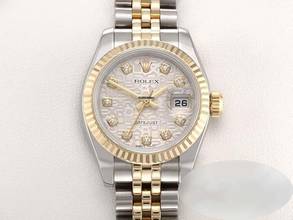  Rolex Lady-Datejust 179173 2011 Stahl Gelbgold 750 Diamanten Automatik Stainless Steel 18kt Yellow Gold Jubilé-band Chronometer Oyster 