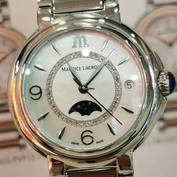 Maurice Lacroix Fiaba 32mm Moonphase NEW FULL SET