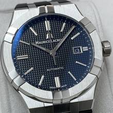Maurice Lacroix AIKON Automatic Black Dial Stainless NEW FULL SET