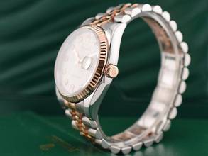 Thumbnail von Rolex Datejust 116231 Steel & Rose Gold With Jubilee Diamonds Dial - Full Set 36mm 2010