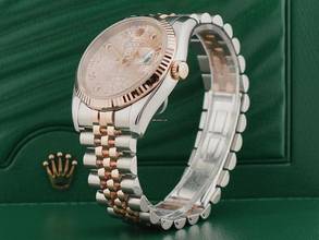 Thumbnail von Rolex Datejust Stainless Steel - Rose Gold Jubilee Diamond Dial