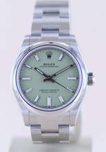 Thumbnail von Rolex Oyster Perpetual Pistachio 31mm Oysterband 277200 New B+P