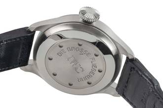Thumbnail von IWC Big Pilot Watch Schaffhausen Automatic 7 Days Steel Men's Watch Ref IW500201 Papers