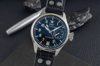 Thumbnail von IWC Big Pilot Watch Schaffhausen Automatic 7 Days Steel Men's Watch Ref IW500201 Papers