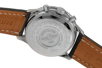 Thumbnail von Breitling Old Navitimer Chronograph stainless steel automatic Ref. A13322 B&P 1999