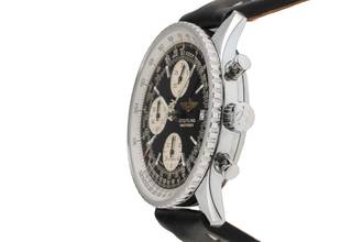 Thumbnail von Breitling Old Navitimer Chronograph stainless steel automatic Ref. A13322 B&P 1999