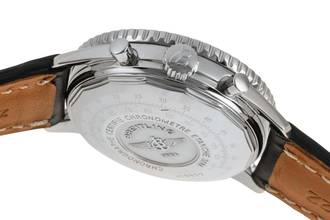 Thumbnail von Breitling Old Navitimer Chronograph stainless steel automatic Ref. A13322 B&P 1999