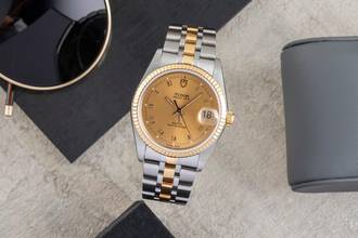 Tudor Prince Date Steel / Gold Automatic Ref. 74033 Papers 2009