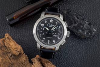 Thumbnail von Glashütte Original Senator Navigator Chronograph Steel Automatic Ref. 1-39-34-17-17-04