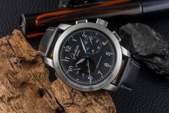 Thumbnail von Glashütte Original Senator Navigator Chronograph Steel Automatic Ref. 1-39-34-17-17-04