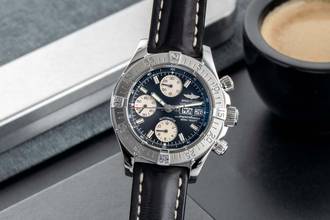Breitling Superocean Chronograph II Steel Automatic Men's Watch Ref. A13340 B&P 2011