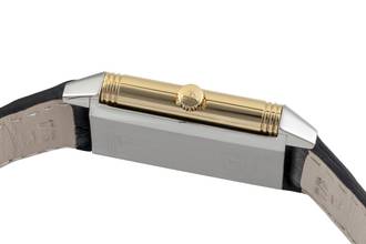 Thumbnail von Jaeger-LeCoultre Reverso Steel / Gold Manual Wind Ladies' Watch Ref. Q250541F