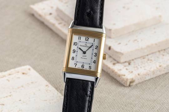  Jaeger-LeCoultre Reverso Stahl / Gold Handaufzug Damenuhr Ref. Q250541F 