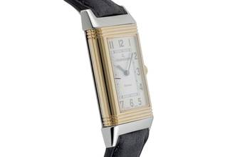 Thumbnail von Jaeger-LeCoultre Reverso Steel / Gold Manual Wind Ladies' Watch Ref. Q250541F