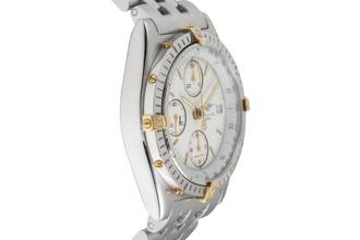 Thumbnail von Breitling Chronomat Chronograph Steel / Gold Automatic Men's Watch Ref. B13050.1