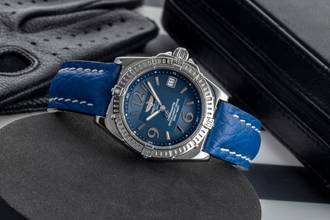 Thumbnail von Breitling Callistino Steel Quartz Men's Watch Ref. A77346 Box & Papers 2003