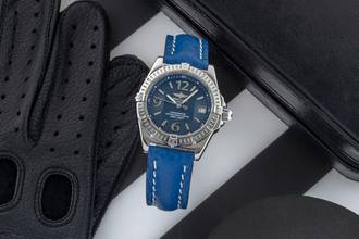 Thumbnail von Breitling Callistino Steel Quartz Men's Watch Ref. A77346 Box & Papers 2003