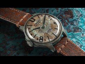 Thumbnail von U-Boat 9600/A Men's Watch Darkmoon Unico 45mm 50M