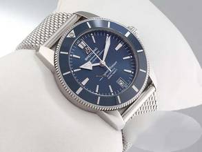 Thumbnail von Breitling Superocean Heritage II 42 B20 42 Mm Ab2010 Edelstahl 2018 Automatik Stahl Steel Blue Dial