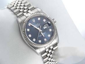 Thumbnail von Rolex Datejust 36 Mm 116234 Stahl Weissgold 750 Diamanten Automatik Gold