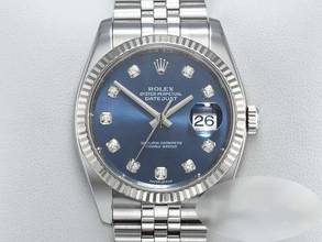Thumbnail von Rolex Datejust 36 Mm 116234 Stahl Weissgold 750 Diamanten Automatik Gold