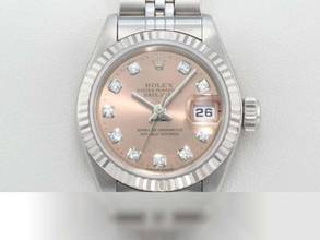  Rolex Lady-Datejust Stahl Weissgold 750 Diamanten Automatik Gold Damen Stainless Steel 18kt White Gold Jubilé-band Chronometer 